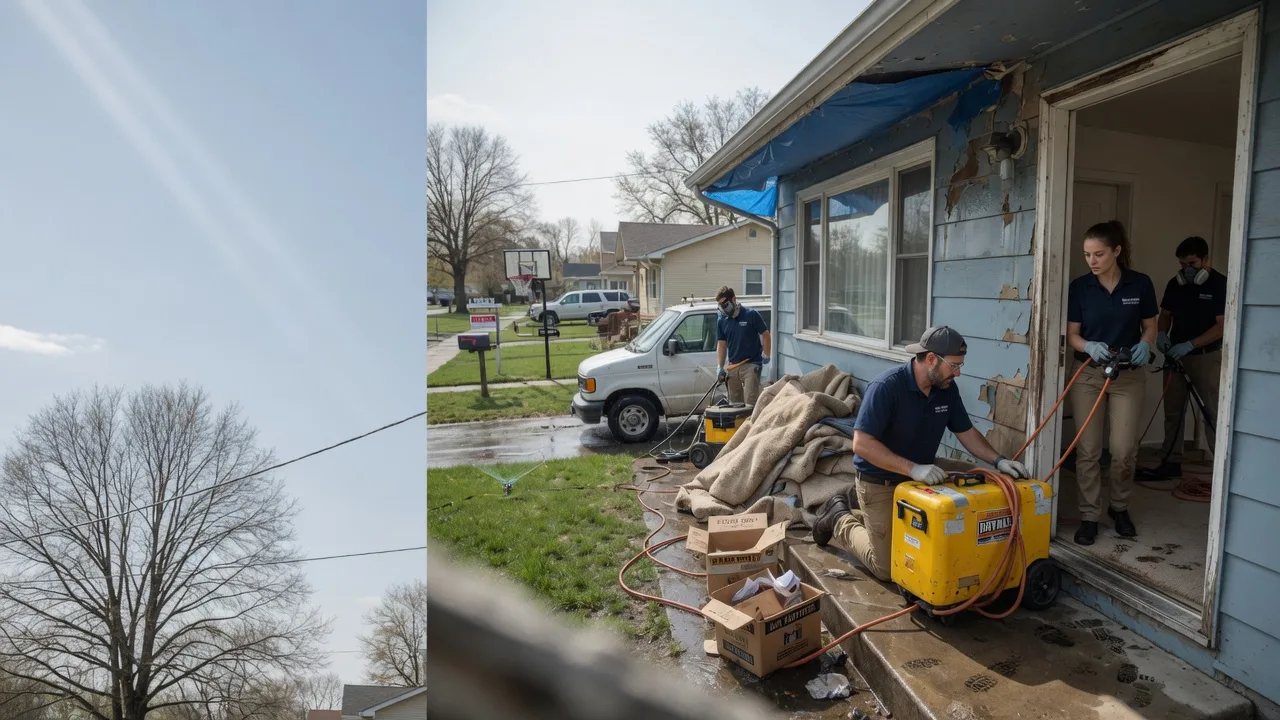 Basement Flood Cleanup in Blackwell, OK near me